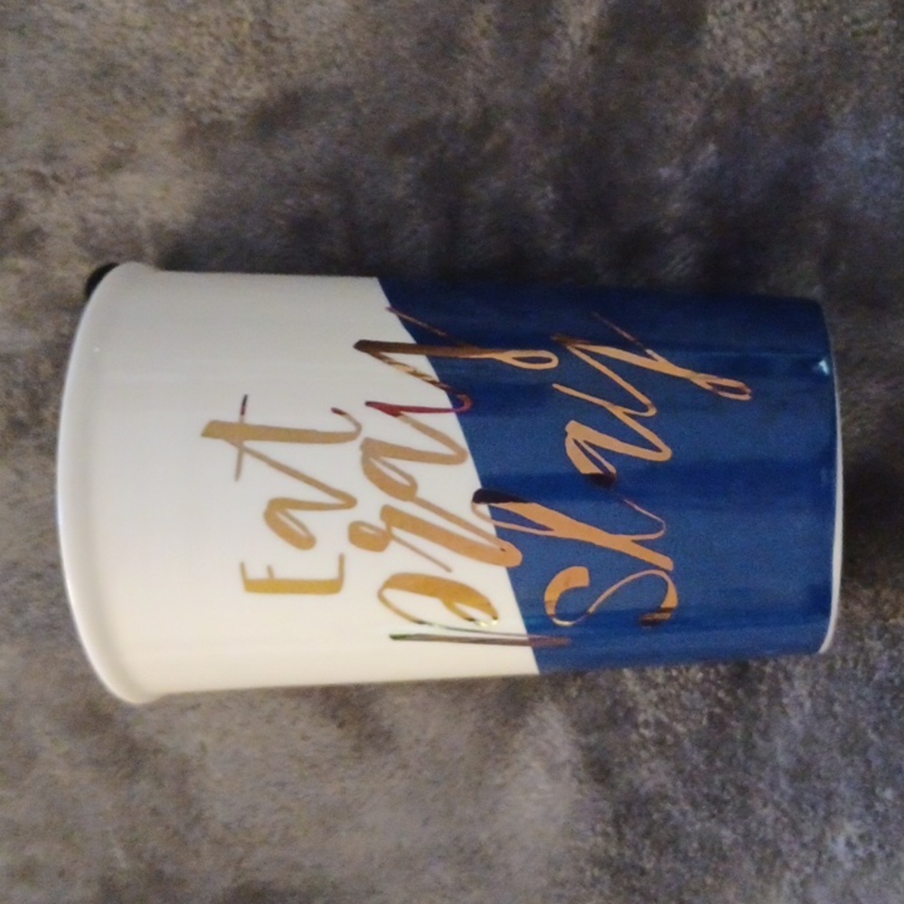 NEW EAT PRAY SLAY CERAMIC MUG WITH SLIFING TOP